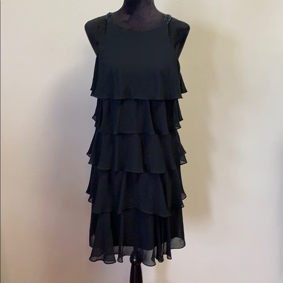 Expo New York Ruffle Layered Dress - Picture 1 of 8